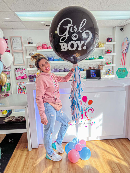 Gender Reveal Balloon Surprise